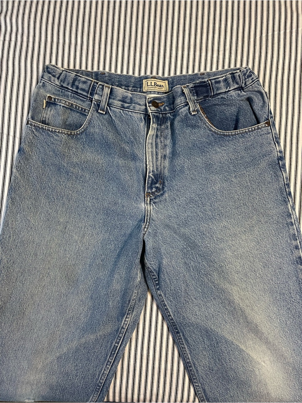 L.L. Bean Men's Blue Denim Jeans